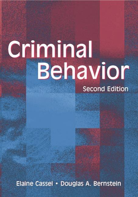 Front cover_Criminal Behavior