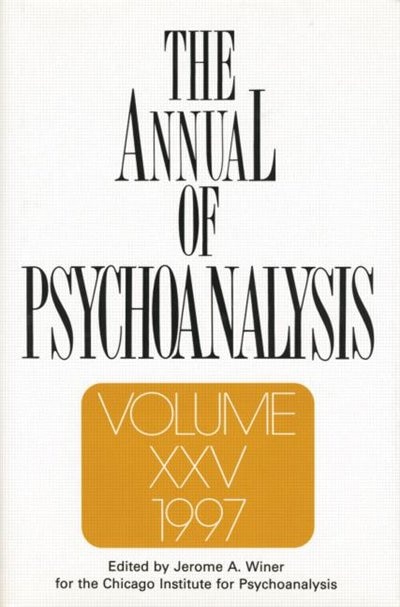 Couverture_The Annual of Psychoanalysis, V. 25