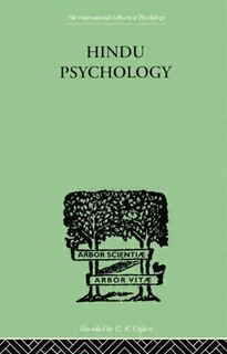 Front cover_Hindu Psychology