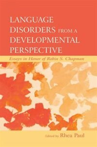 Front cover_Language Disorders From A Developmental Perspective