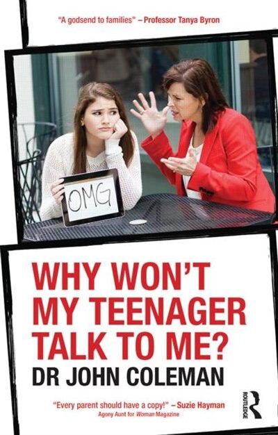 Front cover_Why Won't My Teenager Talk To Me?
