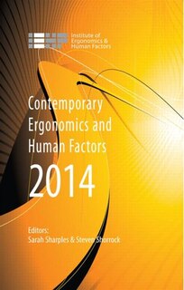 Front cover_Contemporary Ergonomics And Human Factors 2014