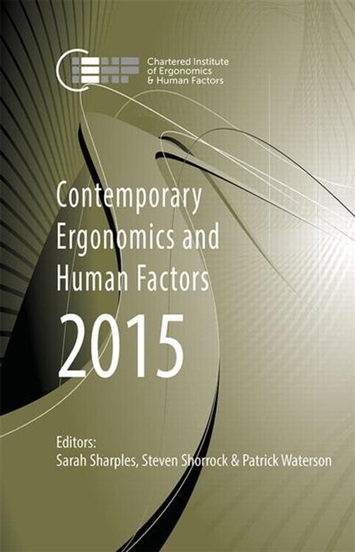 Couverture_Contemporary Ergonomics And Human Factors 2015