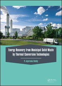 Couverture_Energy Recovery From Municipal Solid Waste By Thermal Conversion Technologies