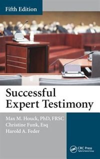 Front cover_Successful Expert Testimony