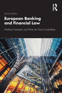 Front cover_European Banking And Financial Law