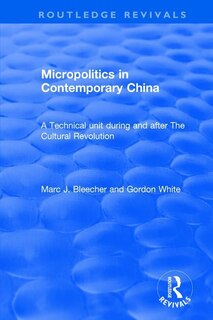 Front cover_Micropolitics in Contemporary China
