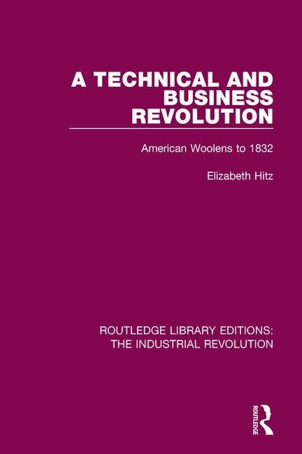 Couverture_A Technical And Business Revolution