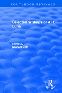 Front cover_Selected Writings of A.R. Luria