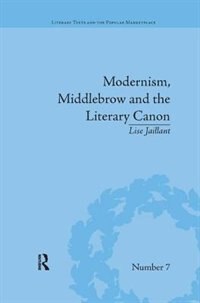 Modernism, Middlebrow And The Literary Canon: The Modern Library Series, 1917-1955