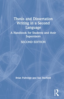 Front cover_Thesis And Dissertation Writing In A Second Language