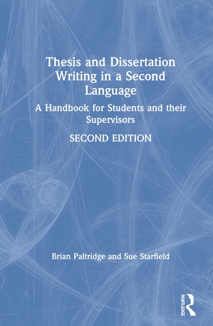 Front cover_Thesis And Dissertation Writing In A Second Language