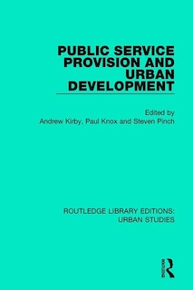 Front cover_Public Service Provision And Urban Development