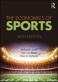 Front cover_The Economics Of Sports