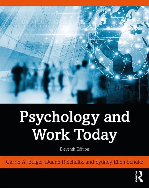 Front cover_Psychology And Work Today