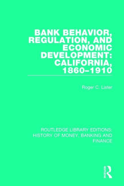 Couverture_Bank Behavior, Regulation, And Economic Development
