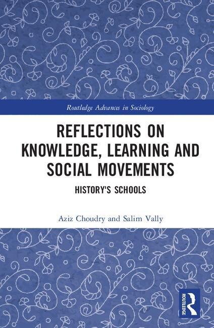 Front cover_Reflections On Knowledge, Learning And Social Movements