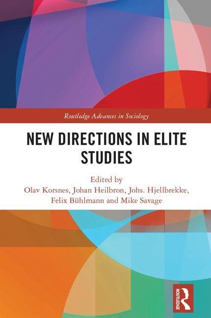 Couverture_New Directions In Elite Studies