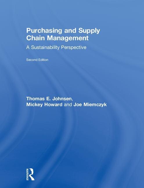 Front cover_Purchasing And Supply Chain Management