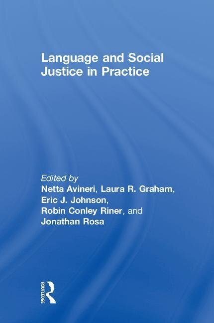 Couverture_Language And Social Justice In Practice