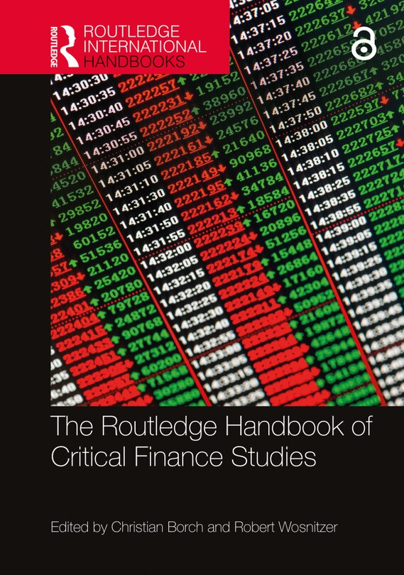 Front cover_The Routledge Handbook Of Critical Finance Studies