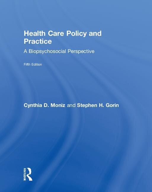 Front cover_Health Care Policy and Practice