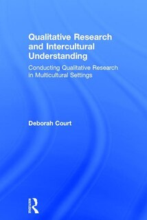 Front cover_Qualitative Research And Intercultural Understanding