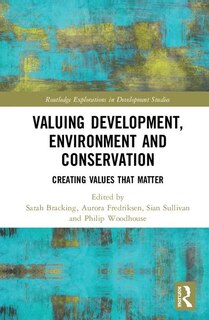 Couverture_Valuing Development, Environment And Conservation