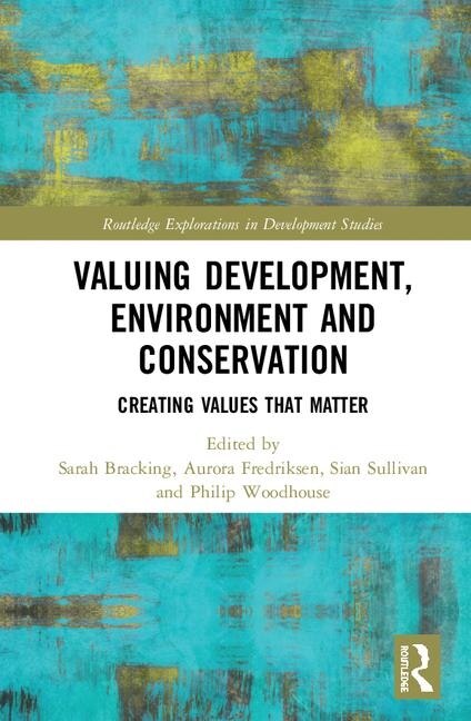 Couverture_Valuing Development, Environment And Conservation