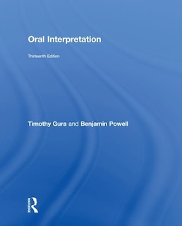 Front cover_Oral Interpretation