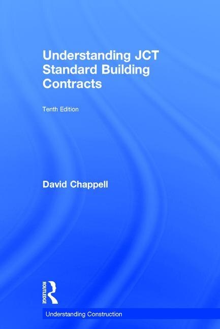 Front cover_Understanding Jct Standard Building Contracts