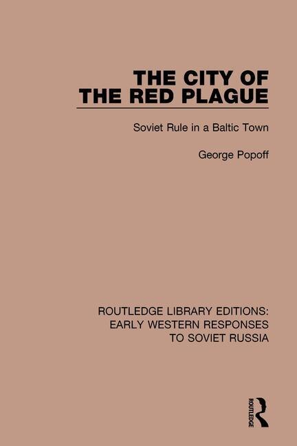 Front cover_The City Of The Red Plague