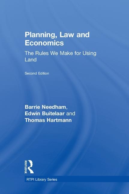 Front cover_Planning, Law And Economics