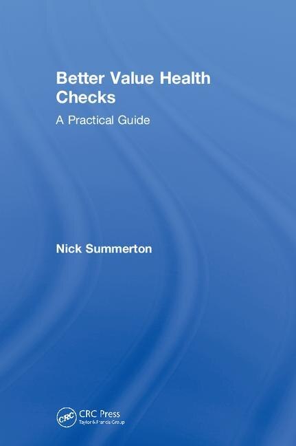 Front cover_Better Value Health Checks