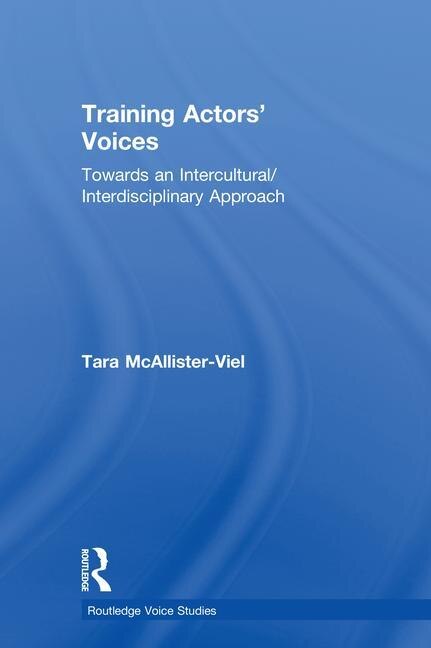 Couverture_Training Actors' Voices