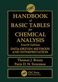 Front cover_Crc Handbook Of Basic Tables For Chemical Analysis
