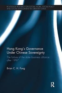 Couverture_Hong Kong's Governance Under Chinese Sovereignty