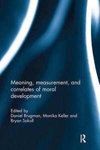 Couverture_Meaning, Measurement, And Correlates Of Moral Development