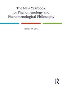 Front cover_The New Yearbook For Phenomenology And Phenomenological Philosophy