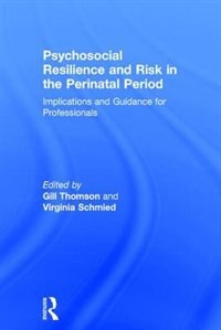 Couverture_Psychosocial Resilience And Risk In The Perinatal Period