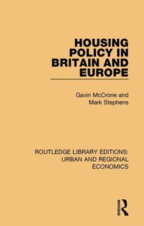 Couverture_Housing Policy In Britain And Europe