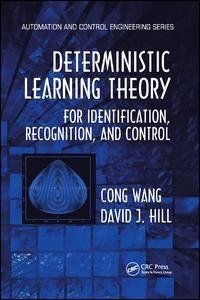 Couverture_Deterministic Learning Theory for Identification, Recognition, and Control