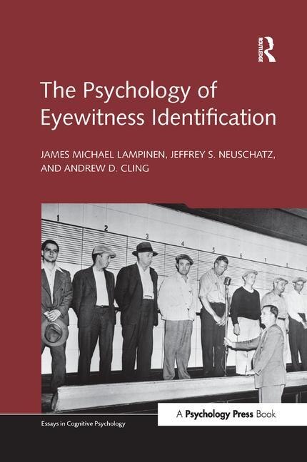 Front cover_The Psychology Of Eyewitness Identification