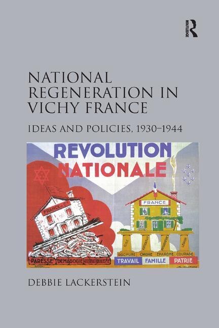 Front cover_National Regeneration In Vichy France