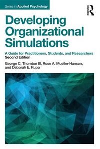 Couverture_Developing Organizational Simulations