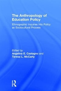 Front cover_Anthropology of Education Policy