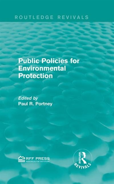 Couverture_Public Policies For Environmental Protection