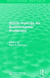 Couverture_Public Policies For Environmental Protection