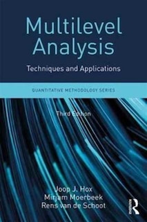 Couverture_Multilevel Analysis