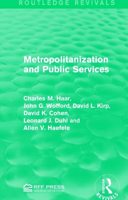 Couverture_Metropolitanization And Public Services